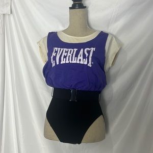 Everlast 80s vintage Leotard Bodysuit